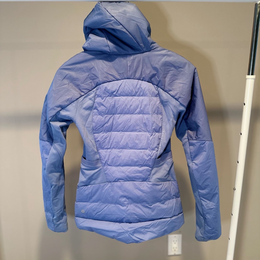 Lululemon down for it jacket blue willow - Picture 5 of 5
